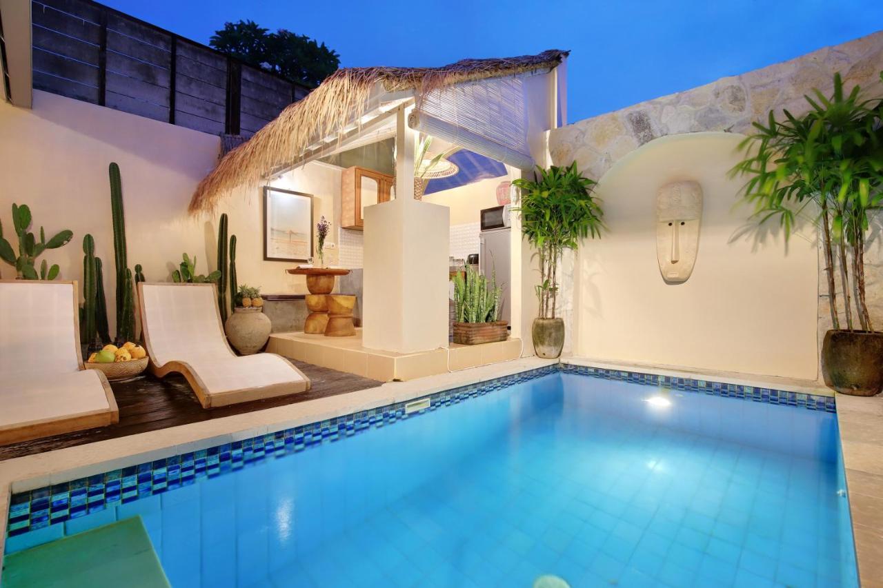 Seminyak Beach Bungalow Studio Villa 1 With Private Pool Sbb1 ภายนอก รูปภาพ